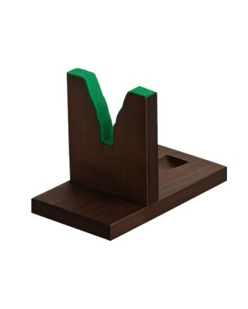 Traditions A1308Display/Loading Stand Brown Black Powder Wood Multi Caliber