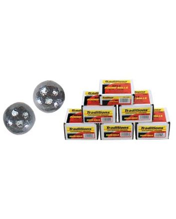 Traditions A1644 Rifle Round Balls50Cal Lead Ball 177gr 100/Box