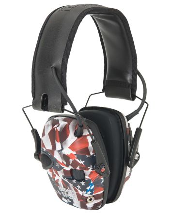 Howard Leight R02530 Impact Sport Electronic Muff 22 dB Over the Head Classic One Nation Adult 1 Pair