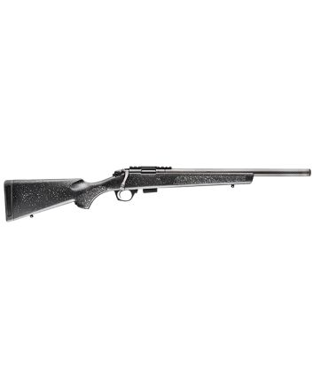 Bergara Rifles BMR004 BMR Carbon Fiber Full Size 22 WMR 5+1/10+1 20" Matte Blued Carbon Fiber/Steel Threaded Barrel &amp; Drilled &amp; Tapped Steel Receiver, Fixed Black/Gray Speckled Synthetic Stock