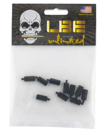 LBE Unlimited ARBRP AR Parts Buffer Retaining Pin 10 Pack AR-15 Black Steel