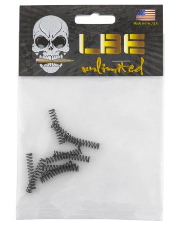 LBE Unlimited ARBRPS AR Parts Buffer Retaining Spring 10 Pack AR-15 Silver Steel