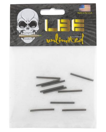 LBE Unlimited ARTDDS AR Parts Take Down Detent Springs 10 Pack AR-Platform Bronze