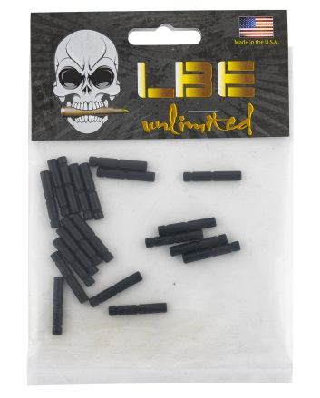 LBE Unlimited ARHTPN20K AR Parts Hammer/Trigger Pin 20 Pack AR-15 Black Steel