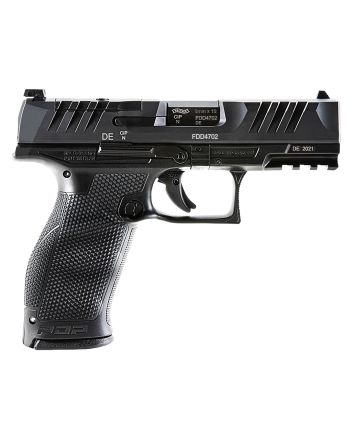 Walther Arms 2851237 PDP Optic Ready 9mm Luger 4" Barrel 18+1, Polymer Frame With Picatinny Acc. Rail, Optic Cut Super Terrain Serrated Steel Slide, Performance Duty Trigger, Manual Safety