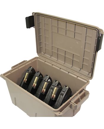 MTM Case-Gard TMCAK Tactical Mag CanDark Earth Plastic, 30rd Capacity, 7.62x39mm