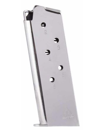 Mec-Gar MGCO4506N Standard6rd 45 ACP Fits 1911 Officer Nickel Carbon Steel