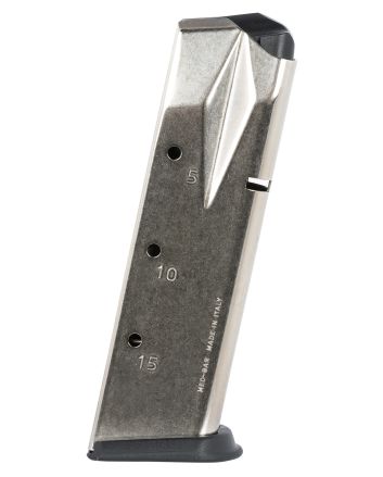 Mec-Gar MGP22815N Standard15rd Extended 9mm Luger Fits Sig P228 Nickel Carbon Steel