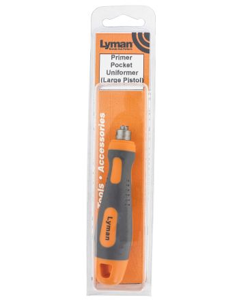 Lyman 7810219 Large Pistol Primer Pocket Uniformer Multi-Caliber