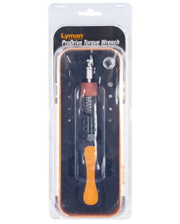 Lyman 7031300Torque Wrench Black/Orange Steel Rubber Handle