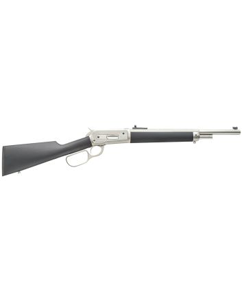 Chiappa Firearms 920355 1886 Kodiak 45-70 Gov 4+1, 18.50" Barrel, Steel Barrel/ Receiver w/ Matte Chrome Coating, Black Rubber Coated Walnut Stock, Right Hand