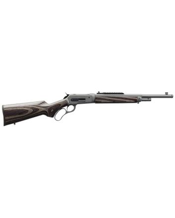 Chiappa Firearms 920411 Wildlands Takedown 1886 Full Size 45-70 Gov 4+1 18.50" Mystikote Dark Gray Threaded Barrel, Mystikote Dark Gray Picatinny Rail Steel Receiver, Fixed Gray Laminate Stock