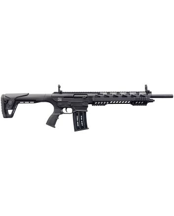Charles Daly 930192 AR 12A Full Size Frame 12 Gauge Semi-Auto 3" 5+1 18.50" Black Steel Barrel, Black Aluminum Receiver, BlackSynthetic Stock w/Adj Comb, Black Polymer Grip