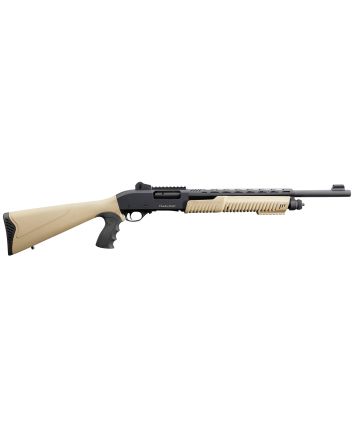Charles Daly 930279 30112 Gauge 3" 5+1 18.50" Barrel w/Heat Shield, Black Metal Finish,Synthetic Flat Dark Earth Fixed Pistol Grip Stock &amp; Forend, Auto Ejection, Includes 3 Choke Tubes