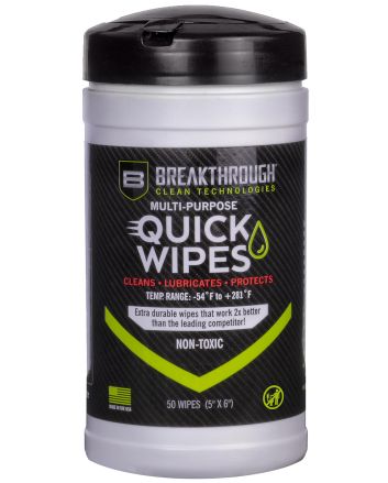 Breakthrough Clean BTCLPQW50 Quick Wipes5" x 6"50 Count