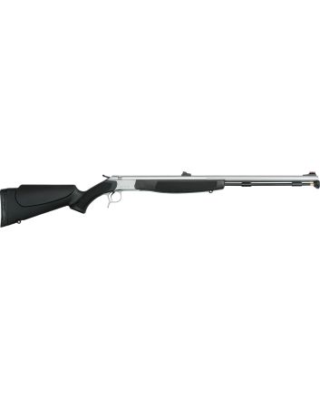 CVA PR2020SVP Optima V2 50 Cal 209 Primer 26" Stainless Steel Barrel &amp; Drilled &amp; Tapped Stainless Steel Receiver, Fixed Black Synthetic Stock