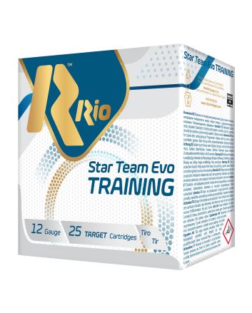 Rio Ammunition STT24LT8 Star Team Training 24 Light 12Gauge 2.75" 7/8oz 8Shot 25 Bx/10 Case