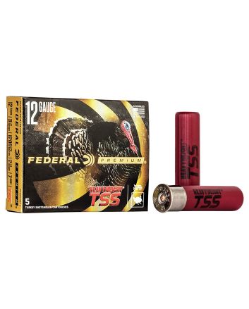 Federal PTSSX191F7 Premium Turkey Heavyweight TSS 12Gauge 3.50" 2 1/4oz 7Shot 5 Per Box/50 Case