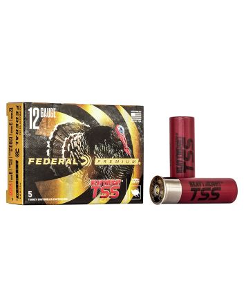 Federal PTSSX193F9 Premium Turkey Heavyweight TSS 12Gauge 3" 1 3/4oz 9Shot 5 Per Box/50 Case