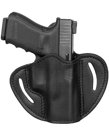 1791 Gunleather UCBH21NSBR Ultra CustomOWB Size 2.1 Night Sky Black Leather Belt Slide Compatible w/Glock 17/S&amp;W M&amp;P Shield/Springfield XD Right Hand