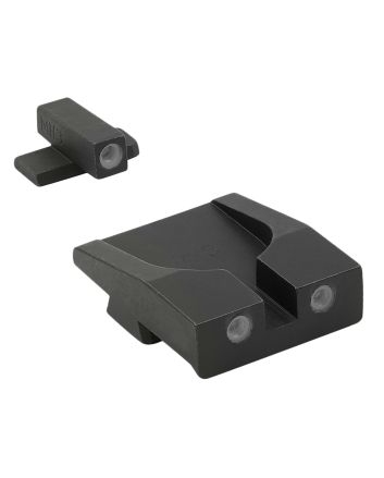 Meprolight USA 114203101 Tru-DotGreen Tritium White Outline Front Sight-Green Tritium White Outline Rear Sight Springfield Armory XD-M/XD-S (Non OSP)