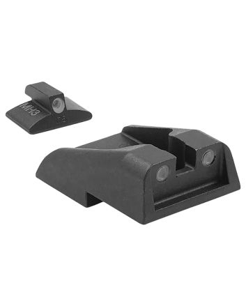 Meprolight USA 195933101 Tru-DotGreen Tritium White Outline Front Sight-Green Tritium White Outline Rear Sight IWI Jericho 941/Baby Eagle