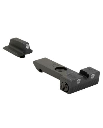 Meprolight USA 209963101 Tru-Dot Sight Set Green/Tritium Fits Ruger GP100, Post Mount