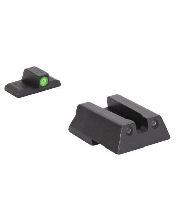 Meprolight USA 415453111 Hyper-BrightGreen Tritium Green Outline Front Sight-Green Tritium Black Outline Rear Sight HK VP9/HK45/HK45C