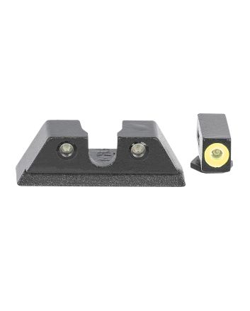 Meprolight USA 465003121 Hyper-BrightGreen/Tritium, Black Frame Fits Taurus G3C