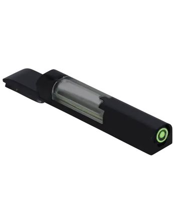 Meprolight USA 632423108 FT Bullseye Front Sight Green/Tritium/Fiber Optic, Black Frame Fits CZ P-10 S/SC/C/F (Non Optics Ready), Dovetail Mount