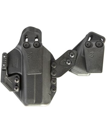 Blackhawk 416183BK StacheIWB Size 83 Black Polymer Belt Clip Fits Taurus G2C Ambidextrous