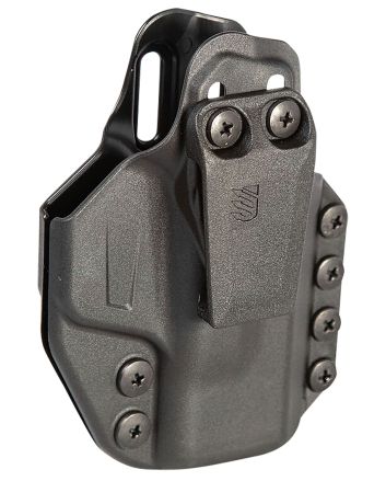 Blackhawk 416068BK StacheIWB Size 68 Black Polymer Belt Clip Compatible w/Glock 43/43X Springfield Hellcat Ambidextrous