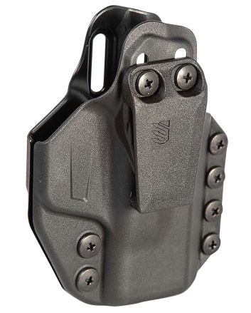 Blackhawk 416063BK StacheIWB Size 63 Black Polymer Belt Clip Fits S&amp;W Shield 9/40 Ambidextrous