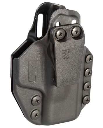 Blackhawk 416002BK StacheIWB Size 02 Black Polymer Belt Clip Compatible w/Glock 19/23/32/48 Ambidextrous