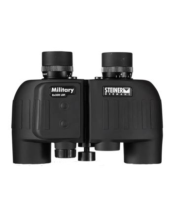 Steiner 2680 M830r Laser Rangefinder 8x 30mm Mil Radian Ranging Reticle, Floating Prism Auto Focus, Black Makrolon w/Rubber Armor