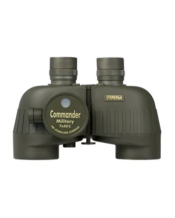 Steiner 2690 M750rc Reticle &amp; Compass 7x50mm Range Finding Reticle Floating Prism, Sports-Auto Focus, OD Green Makrolon w/Rubber Armor Features Compass