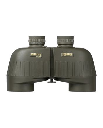 Steiner 2663 M1050 Laser Protection Filter 10x50mm SUMR Military Ranging Reticle Floating Prism Sports-Auto Focus, OD Green Makrolon w/Rubber Armor