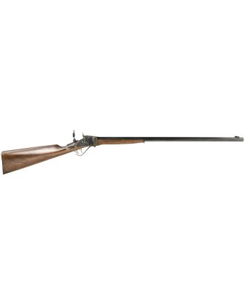 Taylors &amp; Company 220069 Half-Pint Sharps 44-40 Win Caliber with 1rd Capacity, 26" Blued Barrel, Color Case Hardened Metal Finish &amp; Walnut Stock Right Hand (Full Size)