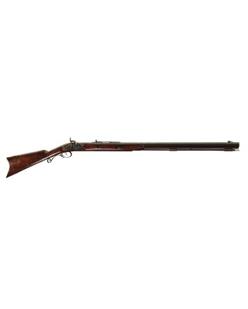 Taylors &amp; Company 210043 Missouri River Hawken"Maple" 45 Cal Percussion 30" Blued Octagon Barrel, Color Case Hardened Rec, Fixed Maple Stock, Double Set Trigger