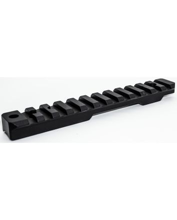 Talley P00252412 Picatinny RailPicatinny Black Anodized Aluminum Fits Browning T-Bolt 0 MOA