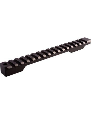 Talley PX0252735 Browning X-Bolt Picatinny RailBlack Anodized Magnum Action 0 MOA
