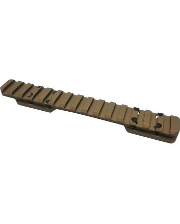 Talley PLMHC735 Picatinny RailBurnt Bronze Fits Browning X-Bolt Hells Canyon, Long Action 20 MOA