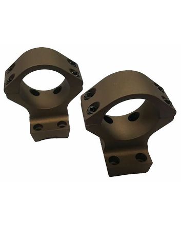 Talley HC940735 Scope Mount/Ring ComboBurnt Bronze Aluminum 1" Tube X-Bolt Medium Rings Short/Long Action 0 MOA