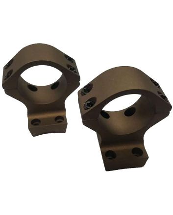 Talley HC950735 Scope Mount/Ring ComboBurnt Bronze Aluminum 1" Tube X-Bolt High Rings Short/Long Action 0 MOA