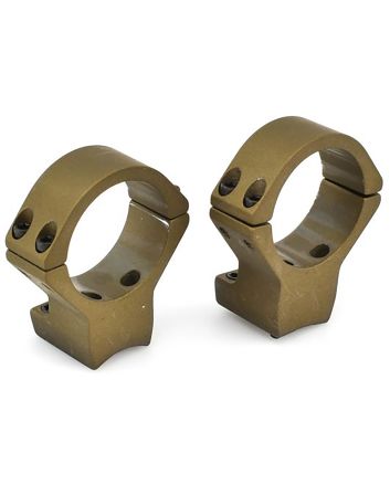 Talley HC850735 Scope Mount/Ring ComboBurnt Bronze Aluminum 34mm Tube X-Bolt High Rings 0 MOA