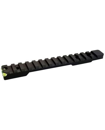 Talley PLM700ACI Picatinny Rail w/Anti-Cant Indicator Black Anodized Aluminum Christensen Arms Ridgeline Long Action 20 MOA
