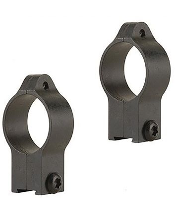 Talley 22CZRL Rimfire RingsBlack CZ 452 European/455/457/512/513 1" Low 0 MOA