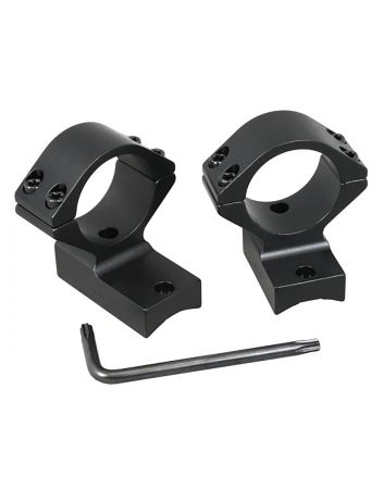 Talley 948749 Scope Mount/Ring ComboBlack Anodized Aluminum 1" Tube Kimber 84M Medium Rings 0 MOA