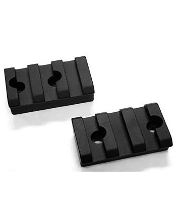 Talley 252700P Picatinny RailBlack Anodized Aluminum Remington 700
