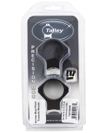Talley 730700SM Scope Mount/Ring ComboBlack Anodized Aluminum 30mm Tube Remington 700/721/722/725/40X Low Rings Short Action 20 MOA